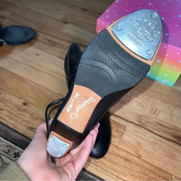 CAPEZIO black character tap shoes size10M - Picture 15 of 16